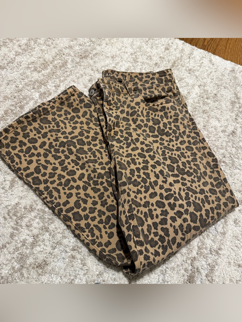 American Eagle Leopard Jeans
